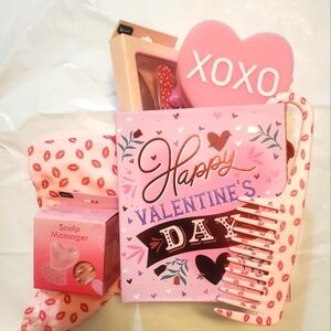Valentine's Day Gift Set - Pink & Red
